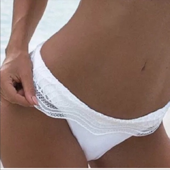 💰SALE💰”SUGAR AND SPICE” WHITE CHEEKY PADDED TOP BIKINI NEW - Picture 7 of 8